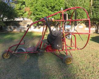 Motorized ParaGlider left side view