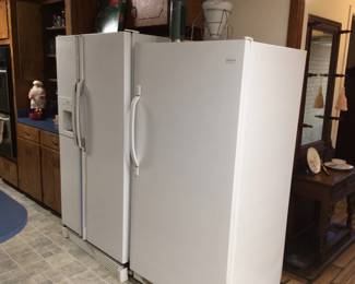 2 refrigerators working good