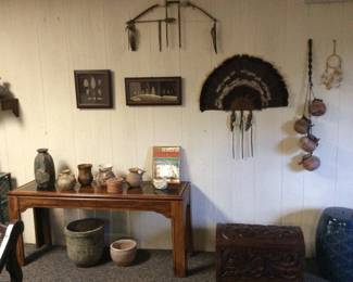 Native American art pieces