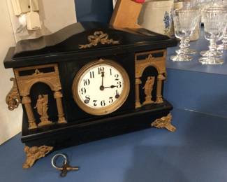 Sessions mantle clock, good cosmetic condition, clock needs serviced
