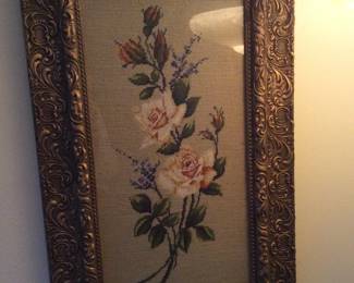Needlepoint rose art (2)