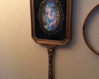 Beautiful vintage hand mirror