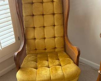 Lewittes Cane Wingback chair