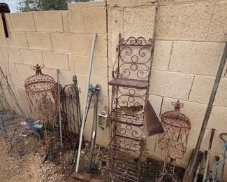 vintage garden decor