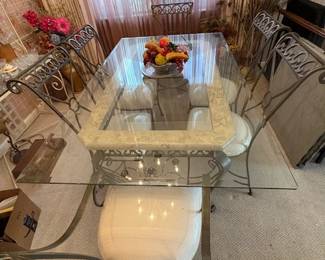 Glass Dining set