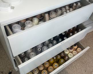 All threads will go with quilting machine