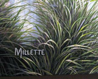 "Tranquil Waters" Whitetail Deer Gallery Wrapped Canvas by Artist Rosemary Millette. 