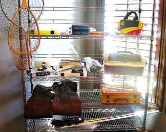 Fishing Supply Cases and Gear/ Nets and Cabela's Men's Fishing Bib Pants