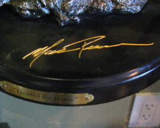 Marc Pierce Signed Sculpture "Headed for Home"