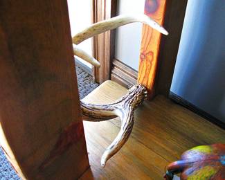 Solid Wood Log live-edge Sofa Table