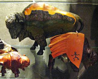 Buffalo Bison Statues