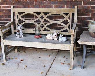 Wintringham Concrete Garden Bench.
Traditional English Garden 