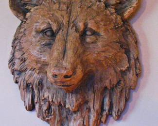 Lake & Lodge Bear Head Wall Decor