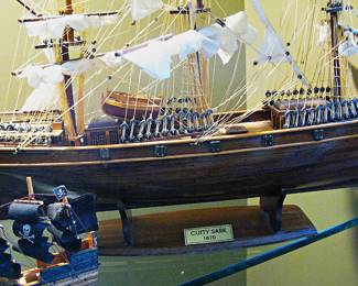 Cutty Sark (Black Wood) Ship 1870