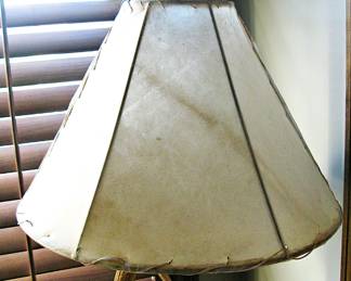 Makings For a Antler Floor Lamp to Finish or Decor with Hide Stitched Shade