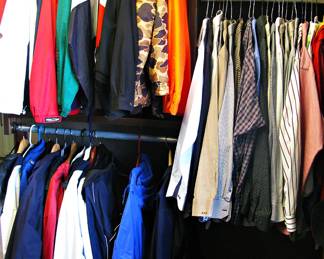 Men's and Women's Coats / Men's Button Down Long Sleeve Shirts