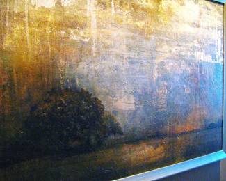  Canadian artist Tony Scherman Encaustic (a mixture of wax and oil) 