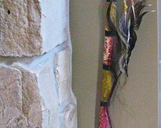 Native American Stone-Headed War Club, Also known as a Mace. 