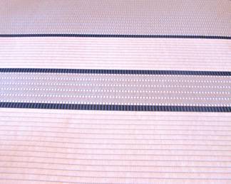 Rust Valley Red Cedar Double Rail Queen Bed with Serta i Series Hybrid Mattress