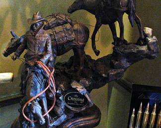 Sculpture "The Crossing" by Artist Stephen Herrero