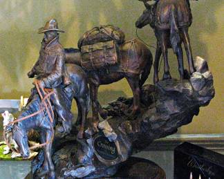 Sculpture "The Crossing" by Artist Stephen Herrero