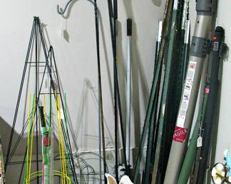 Tall Garden Hooks / T Posts / Fishing Rod Cases