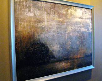   Canadian artist Tony Scherman Encaustic (a mixture of wax and oil) 