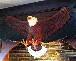 Life Size American Eagle Sculpture