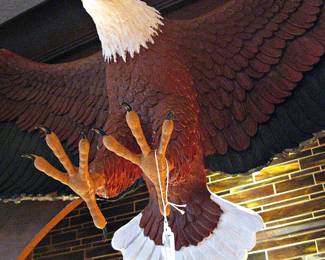 Life Size American Eagle Sculpture