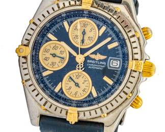 Lot 31
Breitling Chronometer Automatic Men's Wristwatch 18K Gold and Steel