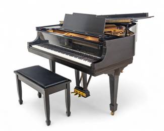 Lot 1114
Steinway & Sons (American, Est. 1853) Model M Medium Grand Piano 1931, W 4' 11.75" L 5' 7"