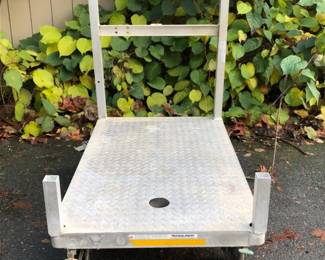 Aluminum Work Utility Cart – Dual‑End Handle