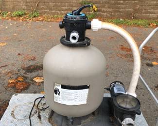 SplaPool Sand Filter with Pump - Model 72729
