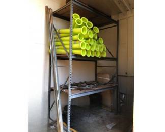 10' Foot Tall Industrial Metal Shelving - 3 Shelves
