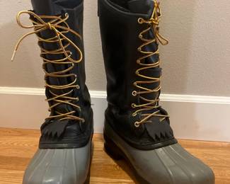  Heavy Duty Leather Upper White’s Size 12 Boots