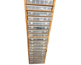 Custom Wall Wood Multiple Shelf Organizer with Hardware