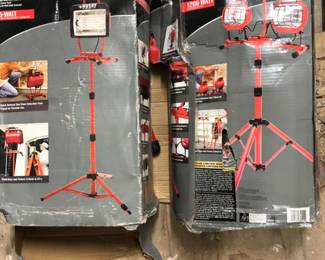 Pair of Husky Worklights in Box – Jobsite Lighting