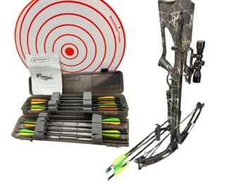 Barnett Crossbow with Arrows, Scope and Targets ($250-400)