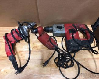 Milwaukee Power Tools-Rotary Hammer, Reversing Drill, Mag Holeshooter