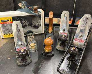 Stanley Hand Planers Nos. 4, 5, & 7 and MORE–Vintage Woodworking Tools