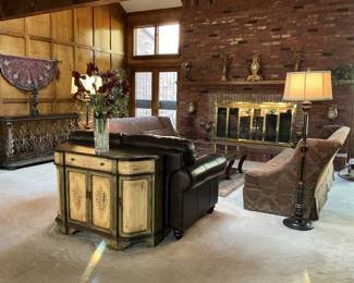 Custom sofas -Floor lamps-