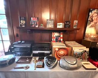 Electronics  - LP’s  - 45’s - CD’s…