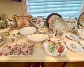 Porcelain & Elegant Glass…. 