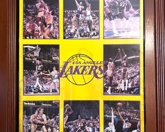 1987 Lakers Poster 