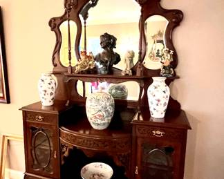 Antique Display Hutch 