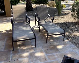 Patio lounge chairs