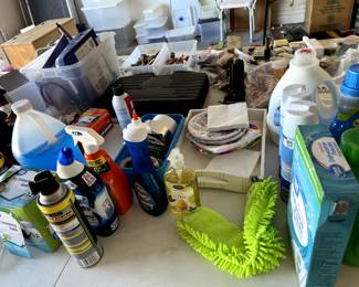 Cleaning supplies