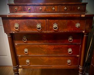 Beautiful Antique Dresser needs some minor repair but will make a great dresser for those who cherish real wood & likes giving new life to a great piece!
