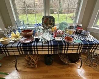 attractive ceramics and glass