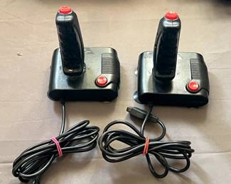 Atari compatible joy sticks. 
